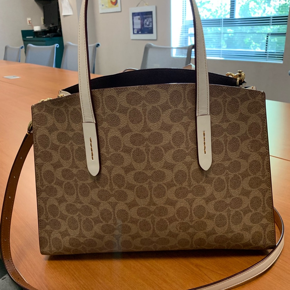 Coach Signature Charlie Satchel